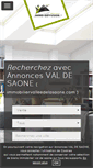 Mobile Screenshot of immobiliervalleedelasaone.com